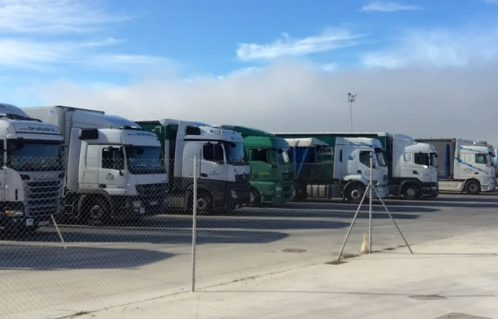 parking para camiones